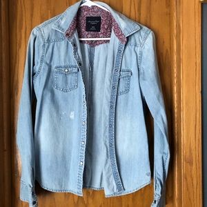 American Eagle Denim Shirt